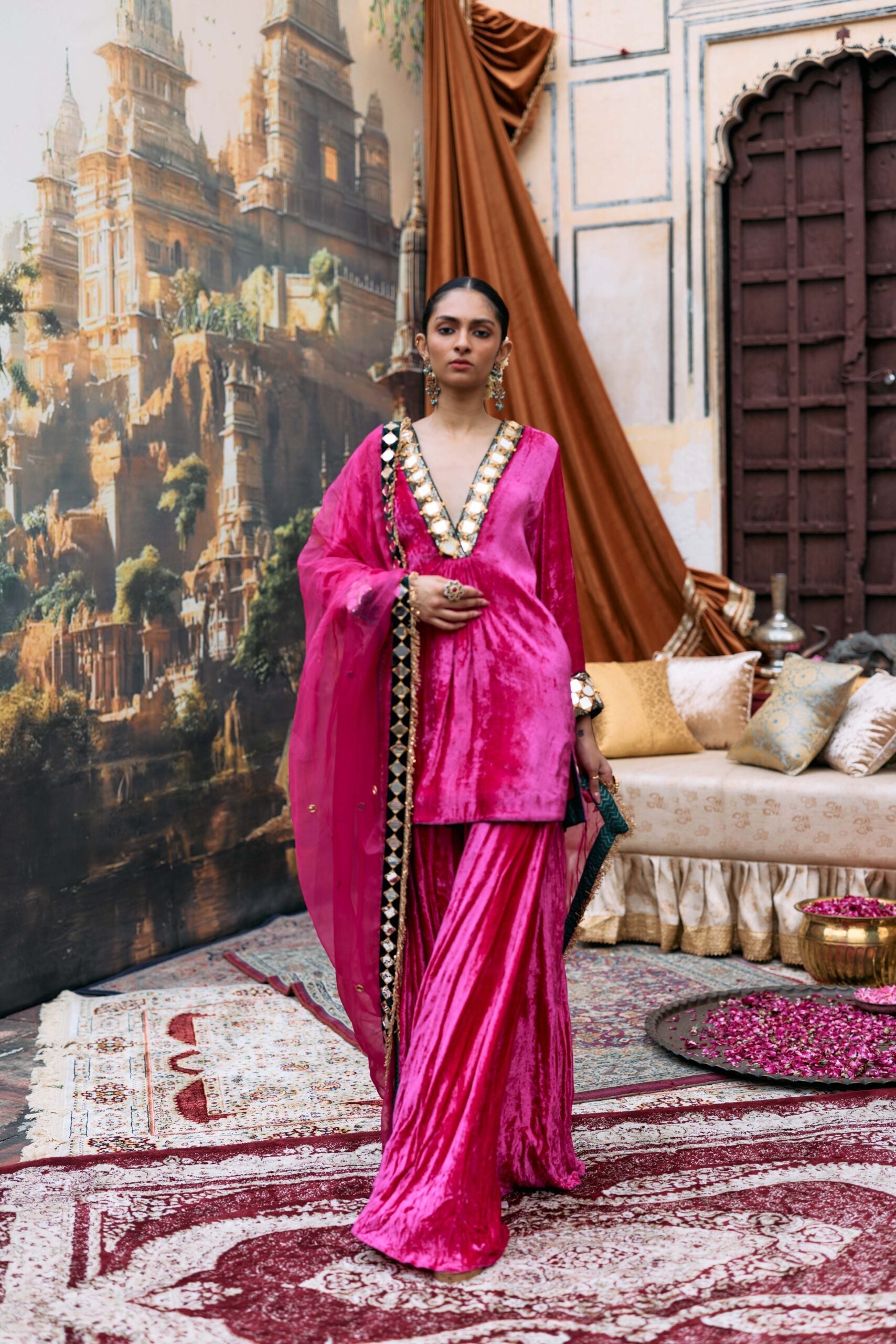 Gulaab Makhmal Khayal Suit