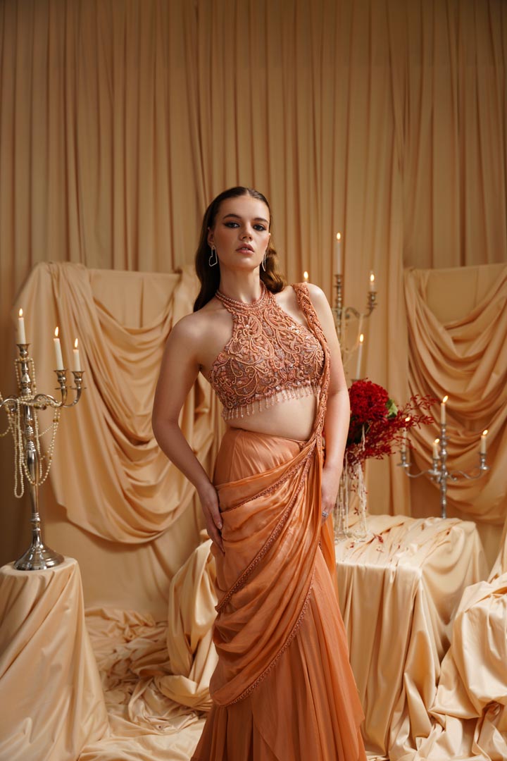 Amelia Drape Saree