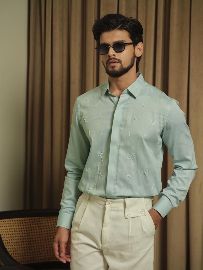 Sea Linear Party Shirt