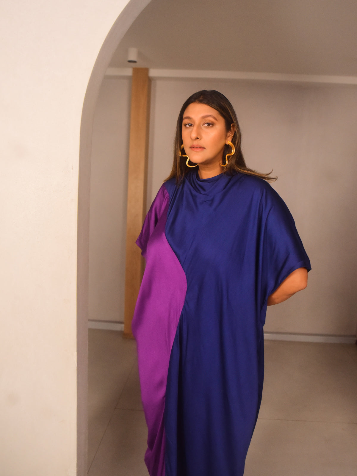 Selene Cowl Dress