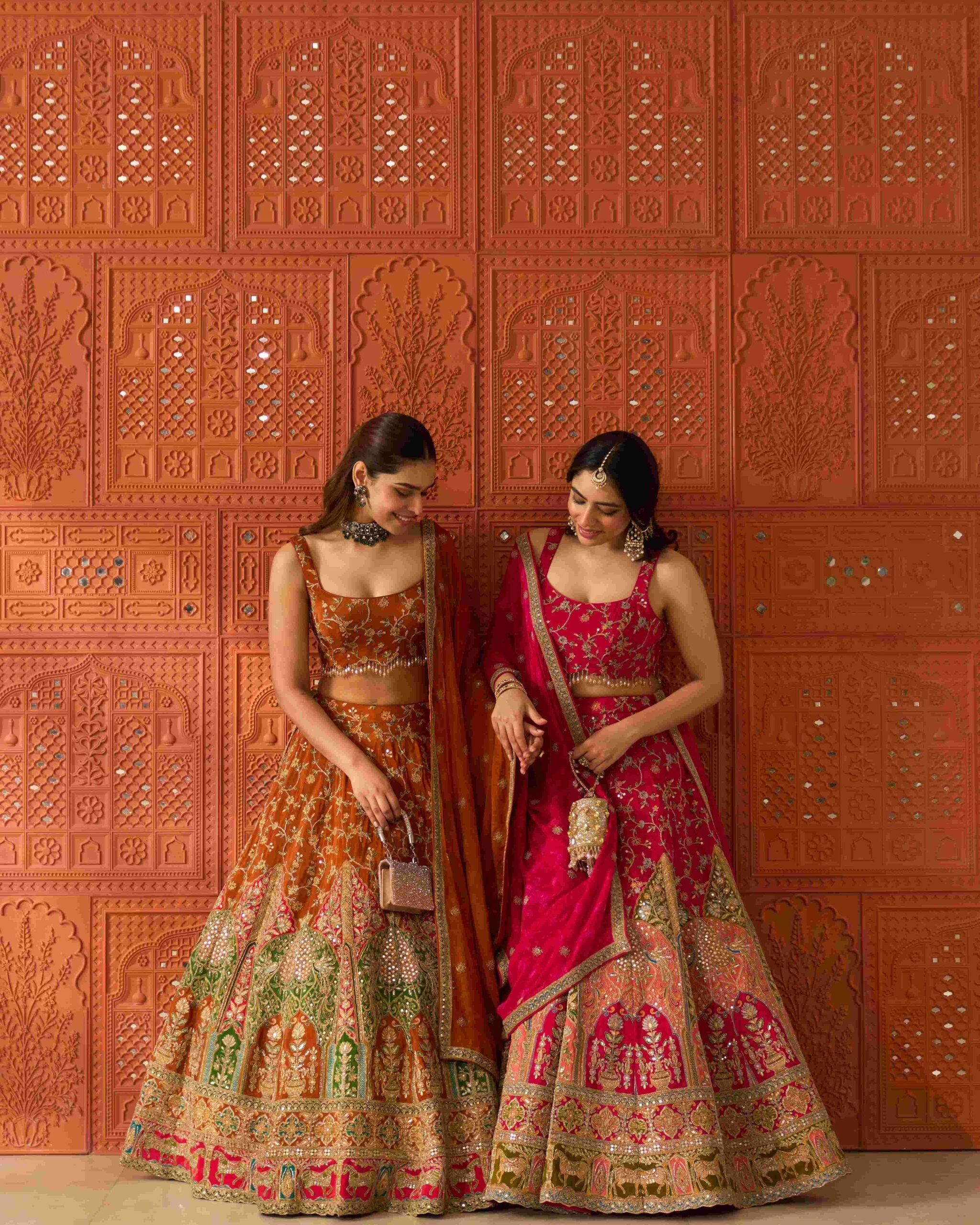 Sunehri Lehenga Set