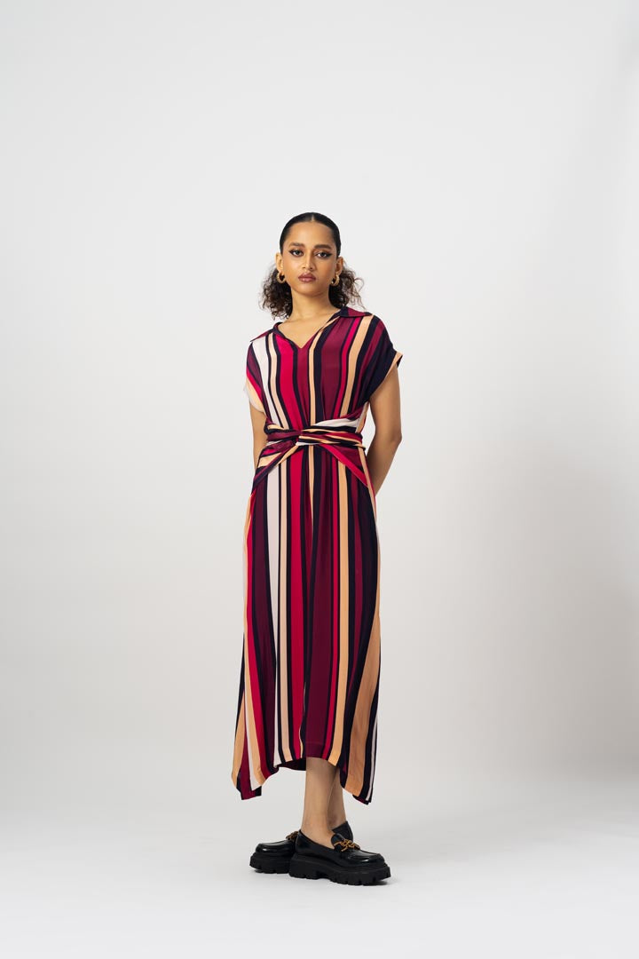 Belted dress MN-24-102-M