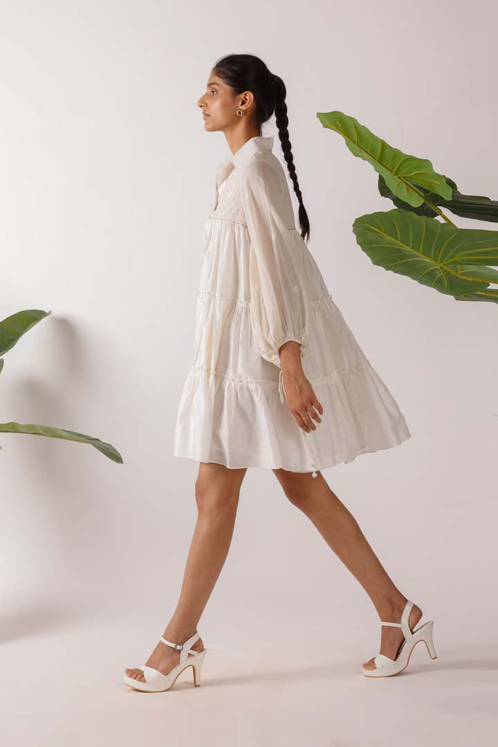 JAAMDANI DRESSNK-JD-DRE-01-RS-S-25
