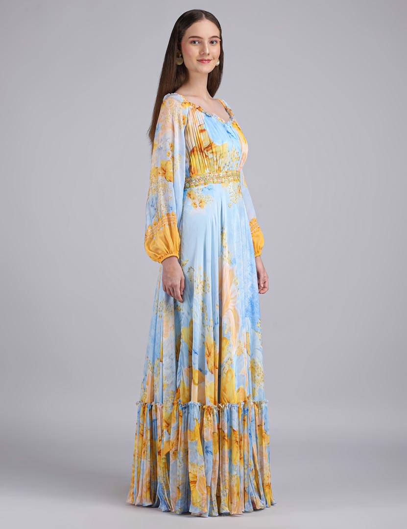 Flora Fairy Bloom Print Dress