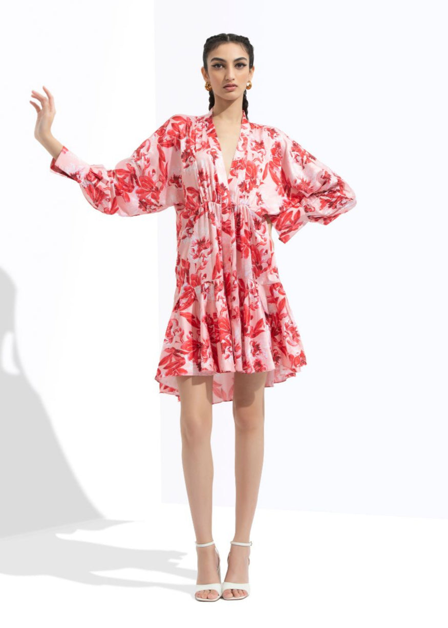 Mirrai Printed Dress