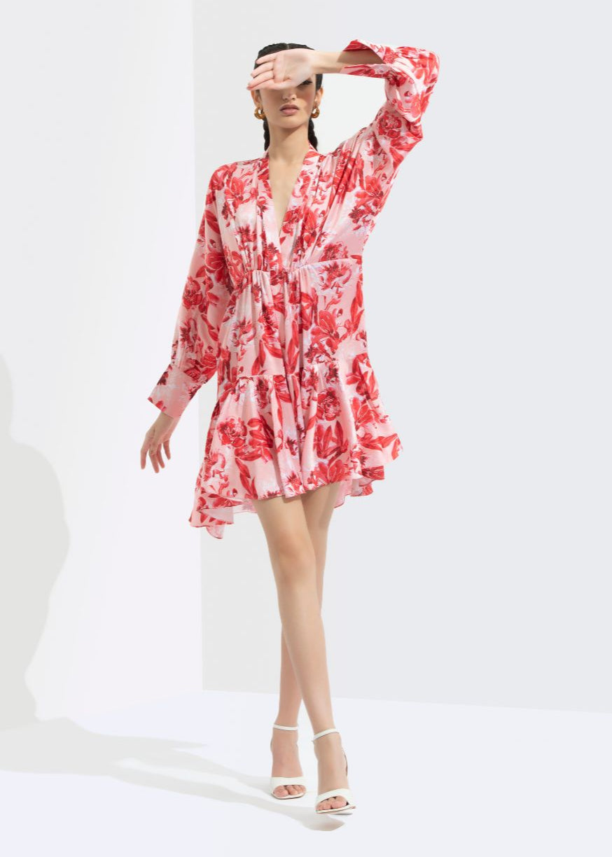 Mirrai Printed Dress