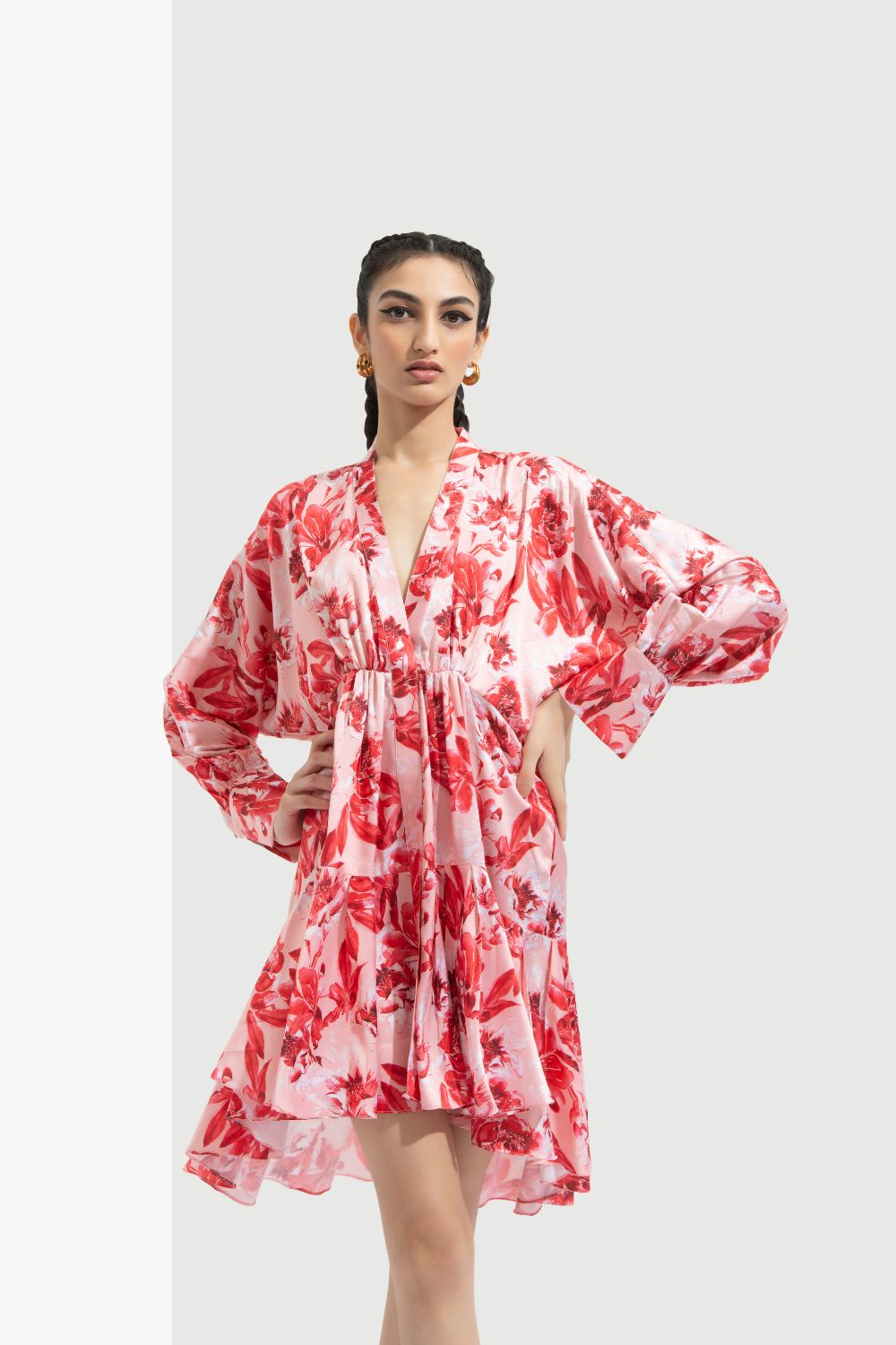 Mirrai Printed Dress
