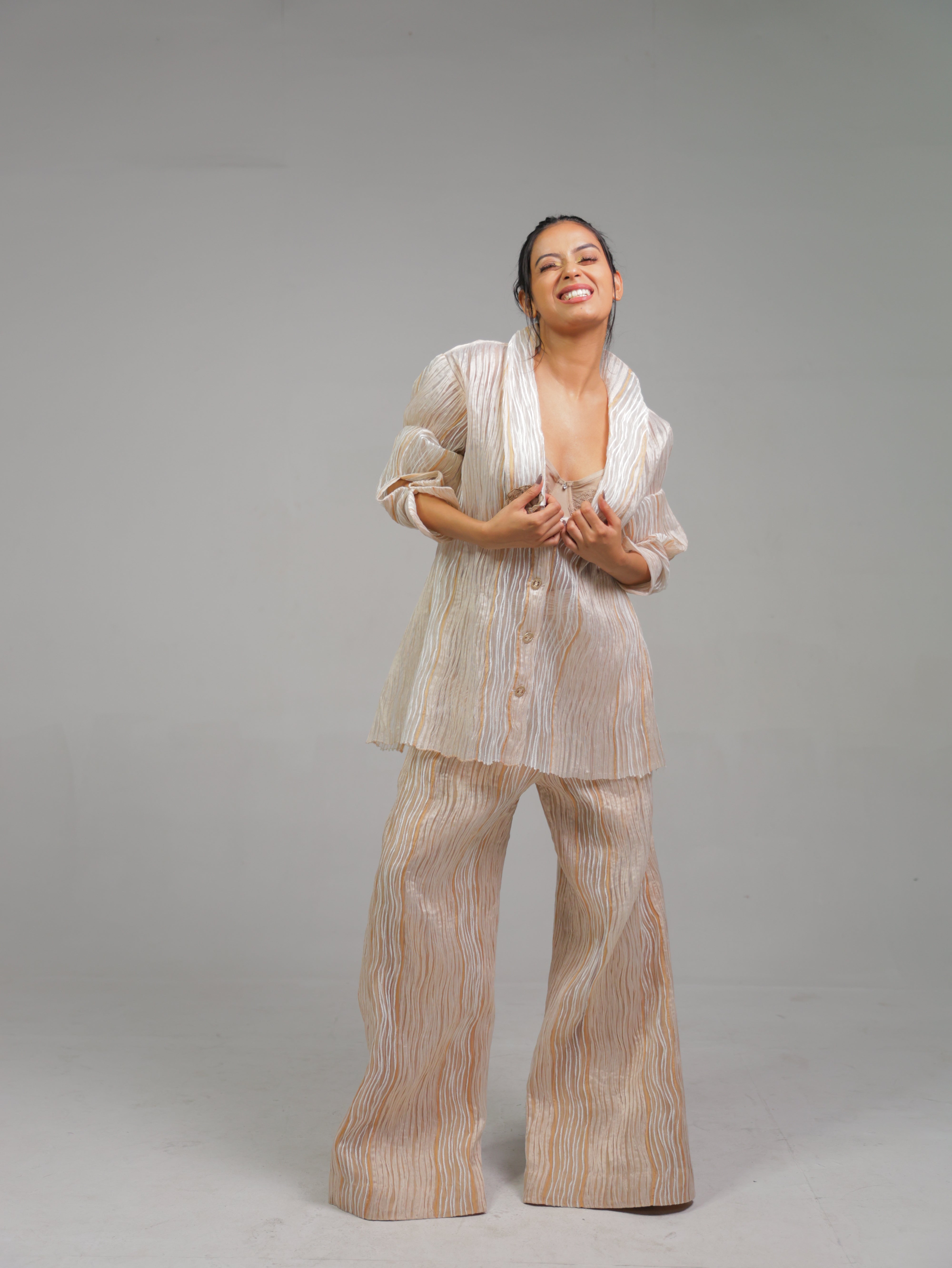 MOONLIGHT SHEEN TROUSER