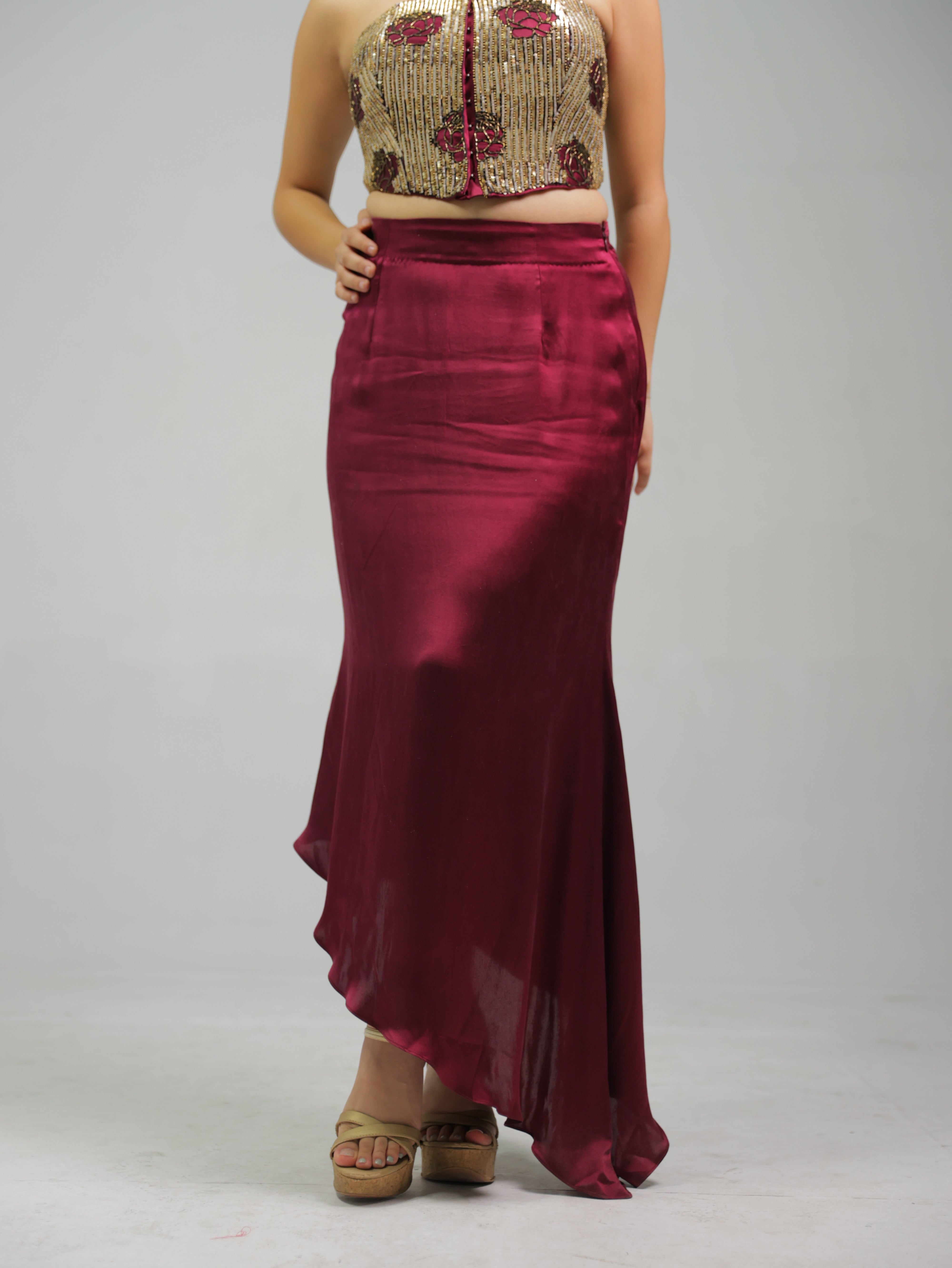 REGAL ROUGE SKIRT