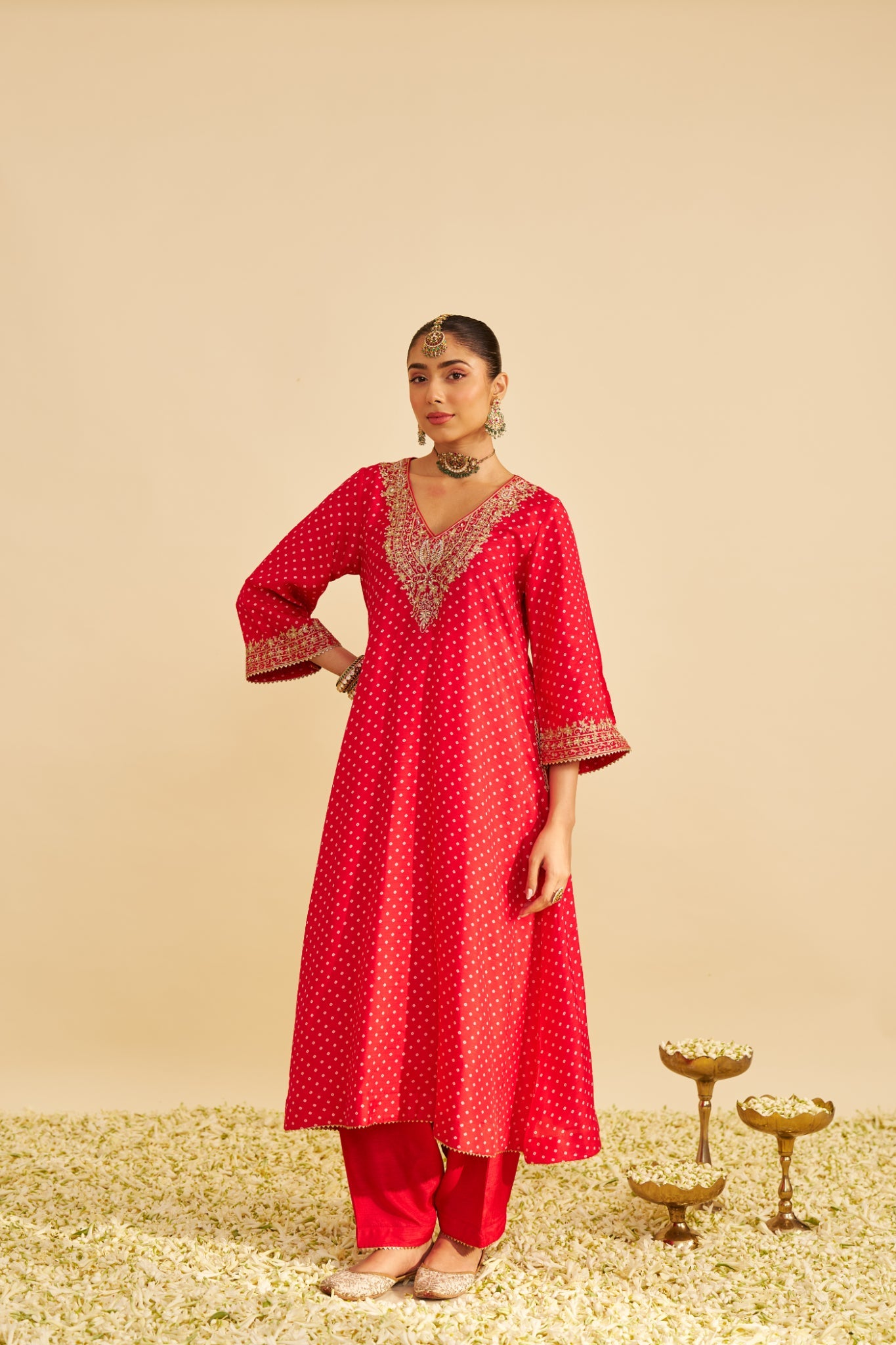 ZALIYAH - LONG CHAUGA WITH SALWAR