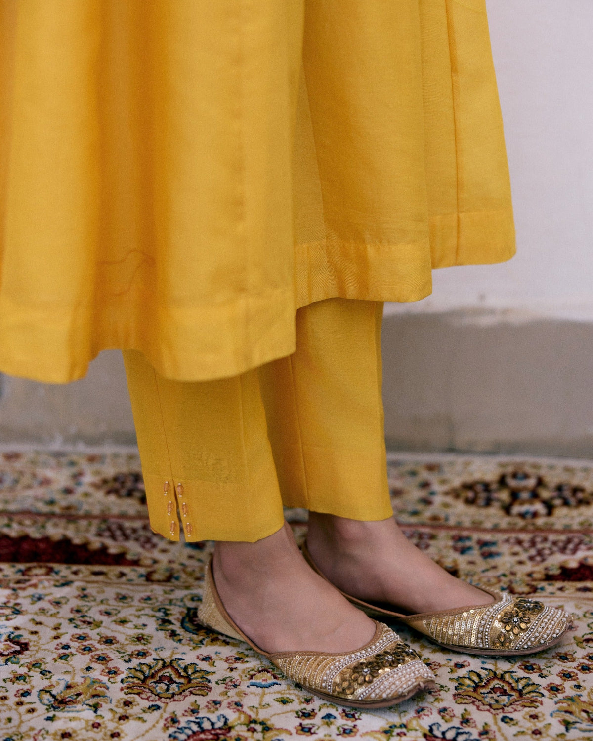 Sunlit Heirloom Anarkali