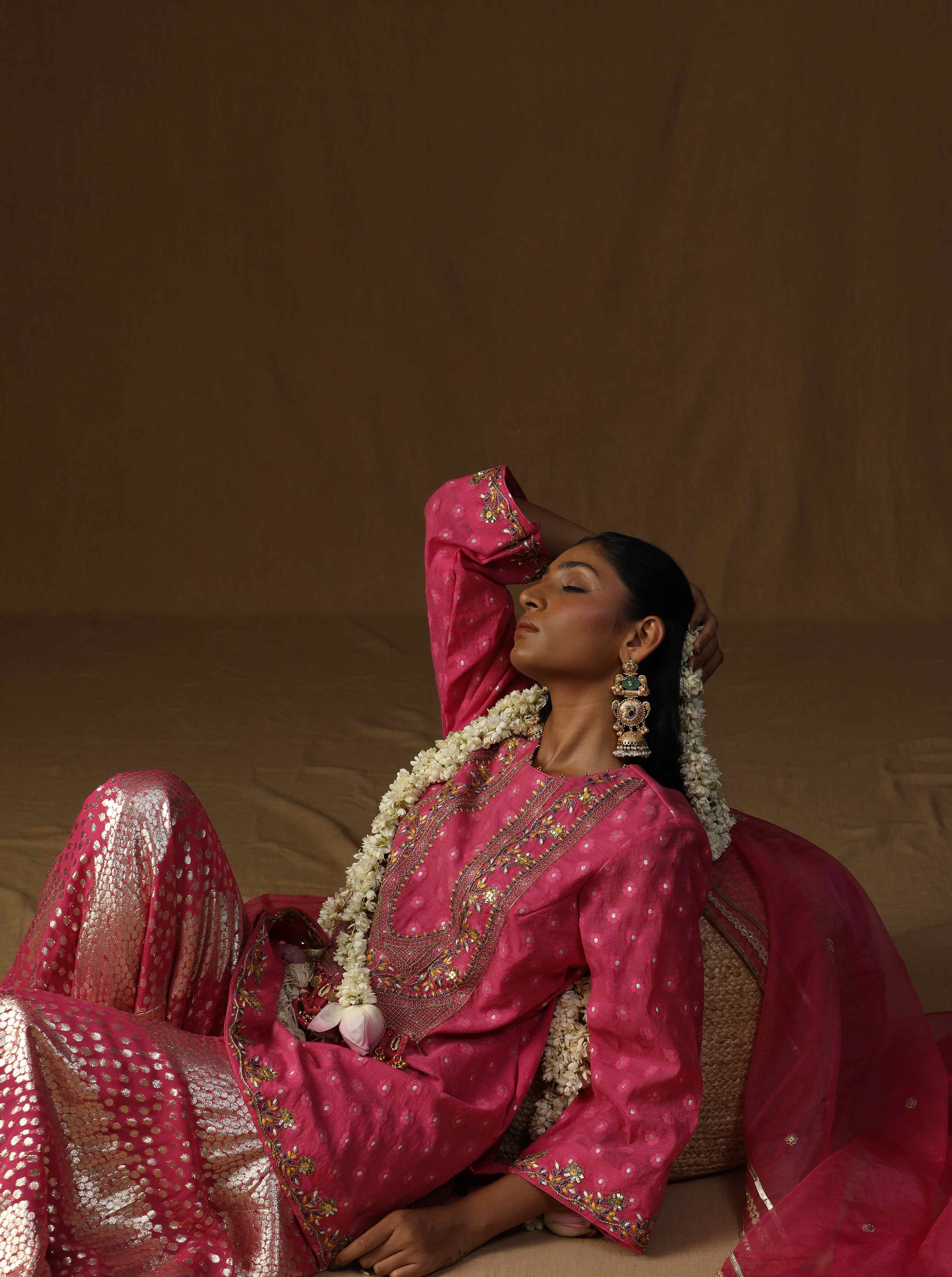 Rasika � Gulabi Embroidered Sharara Set