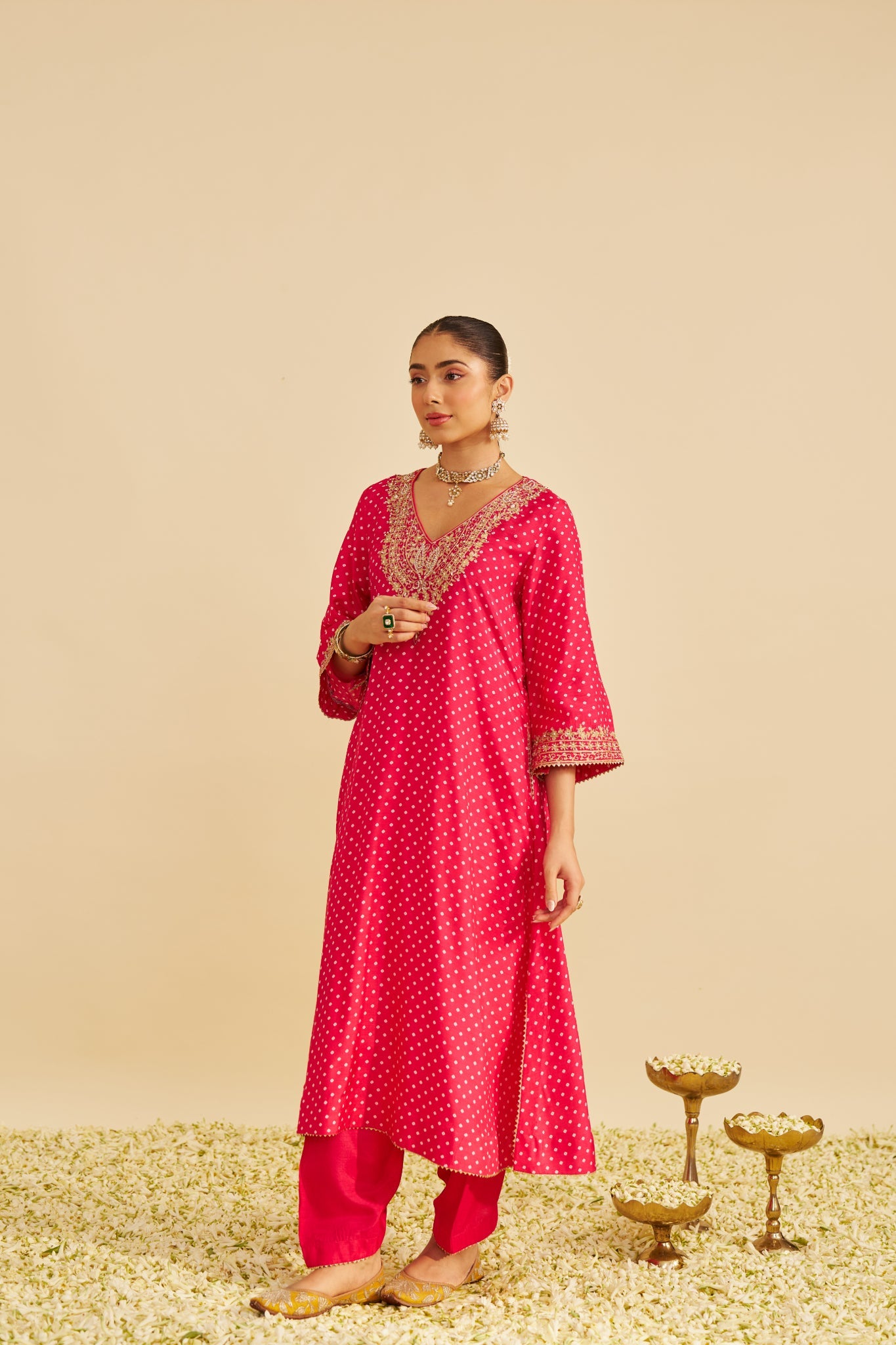 ZALIYAH - LONG CHAUGA WITH SALWAR