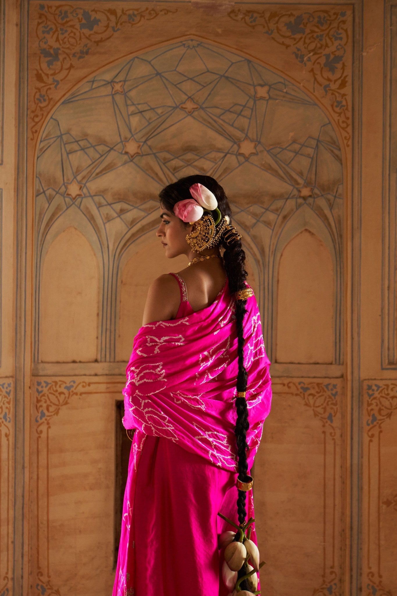 Strappy kamal ka phool suit