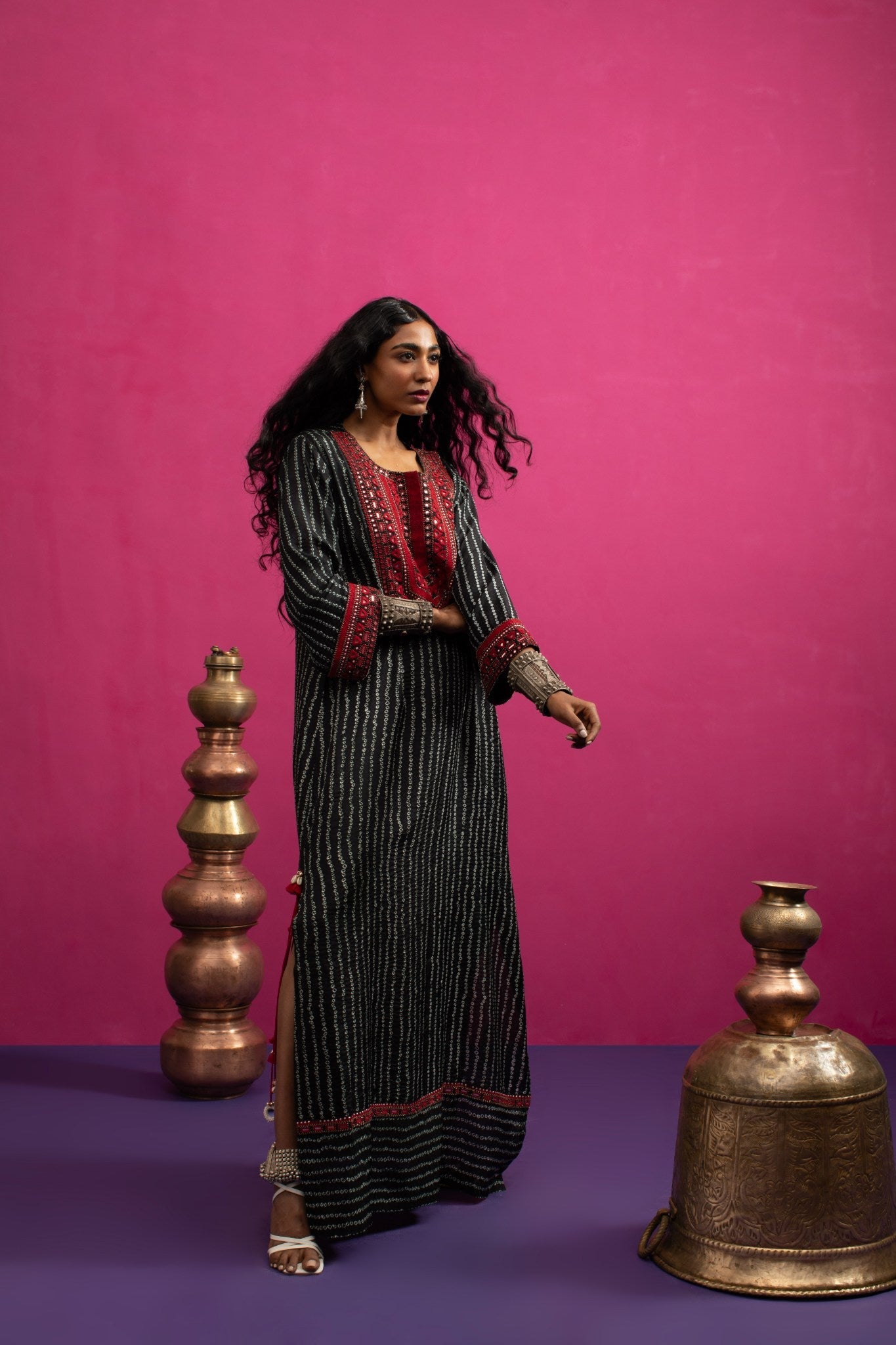 Bandhani Magic Kaftan