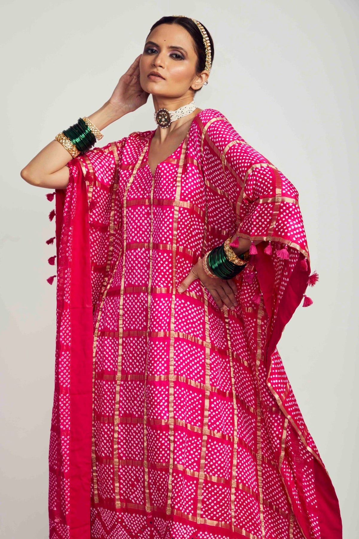 Gharchola kaftan