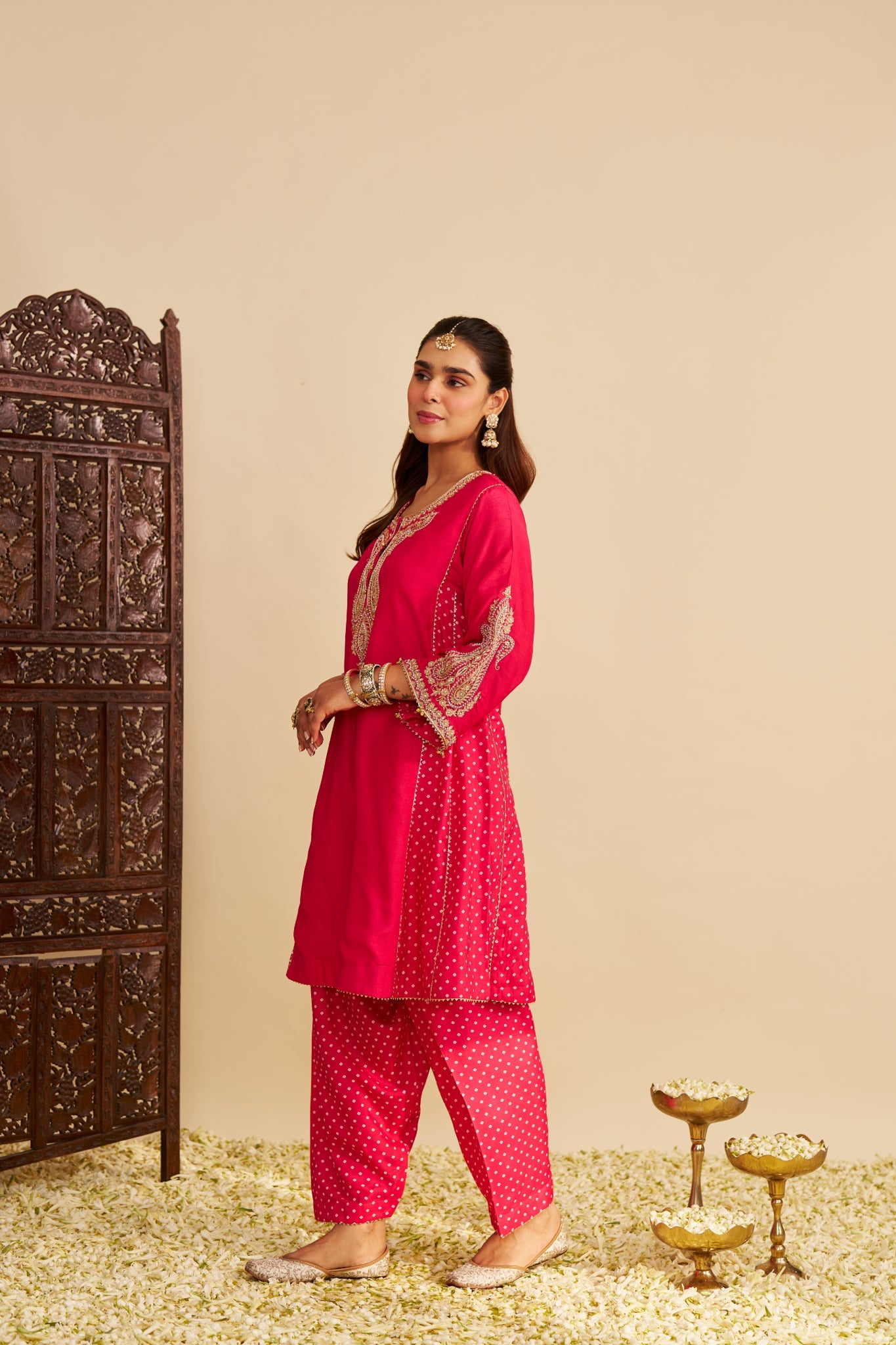 JERIAH - SHORT CHAUGA WITH SALWAR