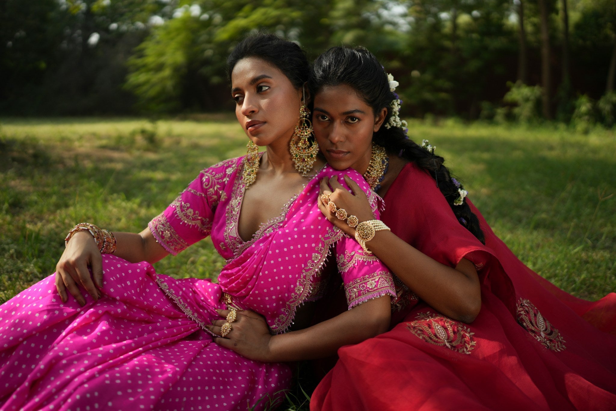 Saaarang bandhni saree