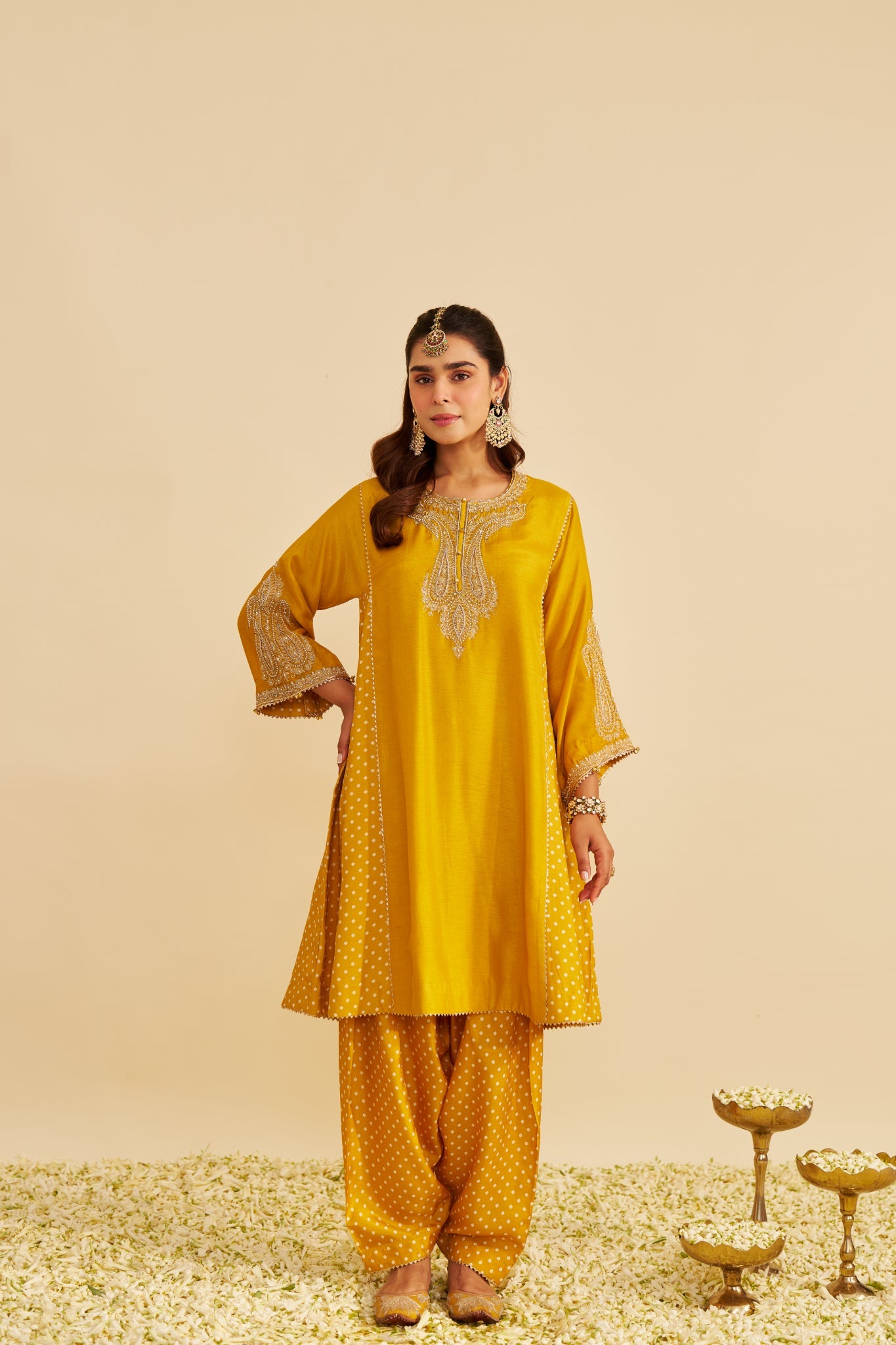 JERIAH - SHORT CHAUGA WITH SALWAR