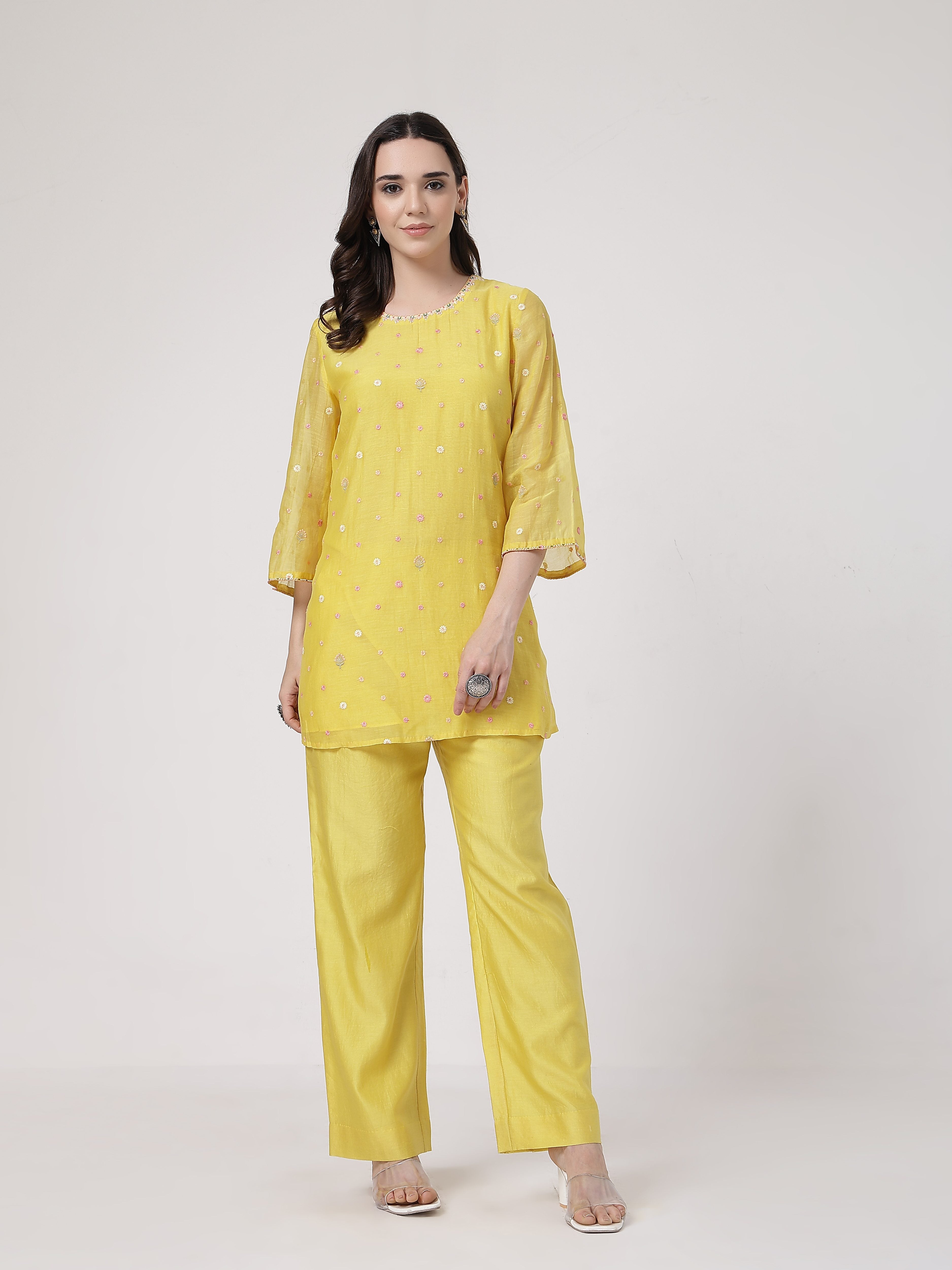 Kesari Flared Set