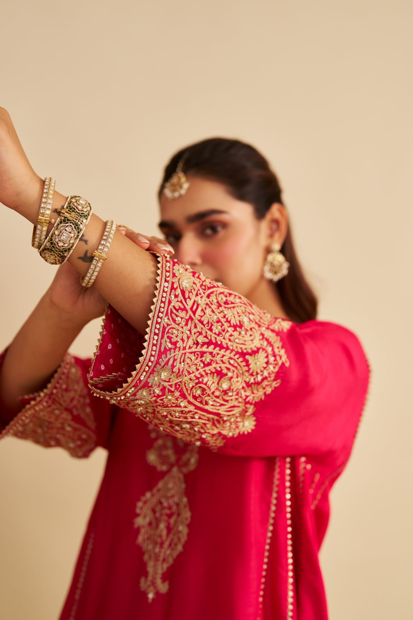 NIYAH - SHORT CHAUGA WITH SALWAR