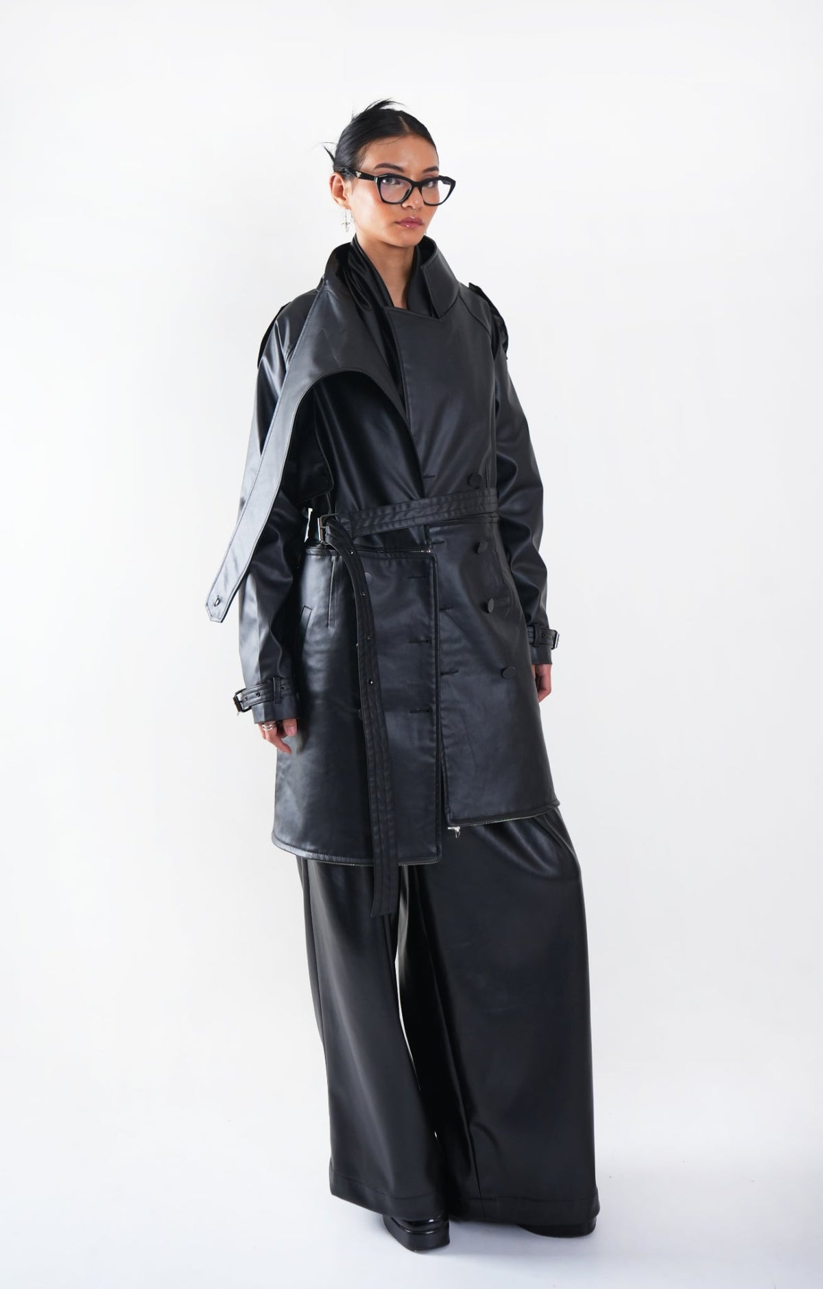 Reform Leather Trench coat