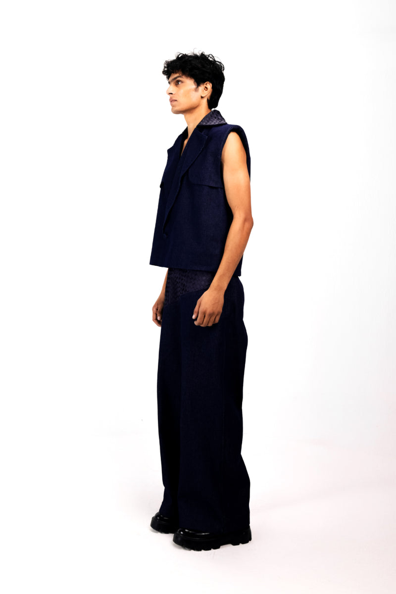 INDIGO DRIFT TROUSER