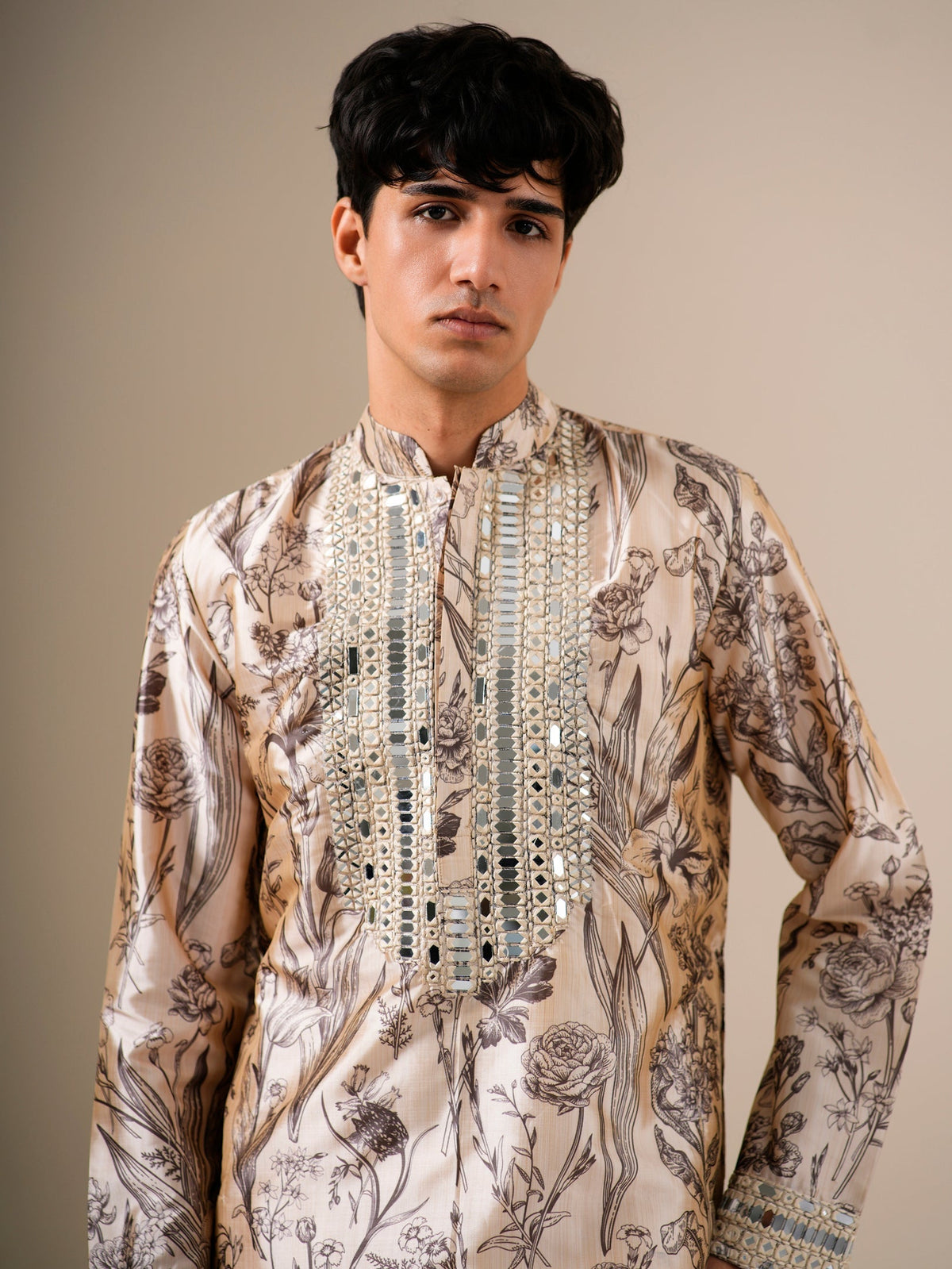 Reflections in Bloom Kurta Set