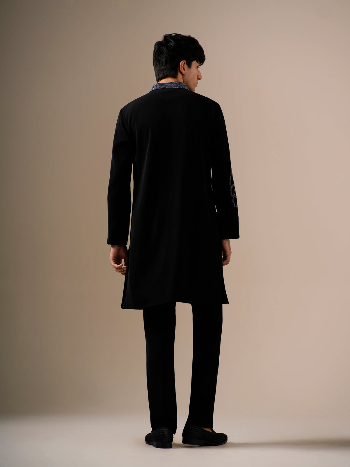 Black Mirage Kurta Set