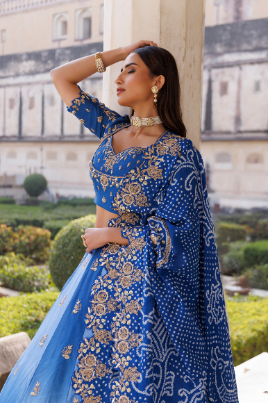 Nura Lehenga Set
