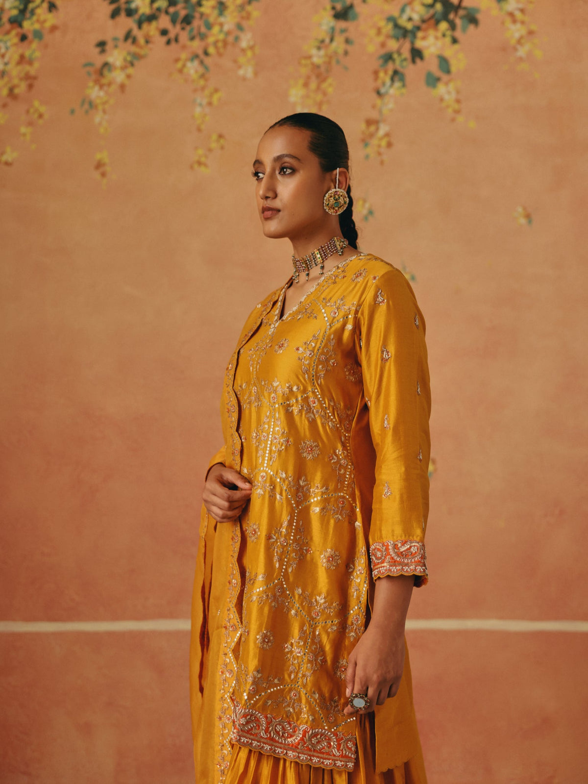 Marigold Sharara Set