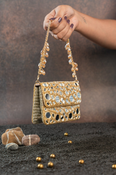 Aynali slate gold mini