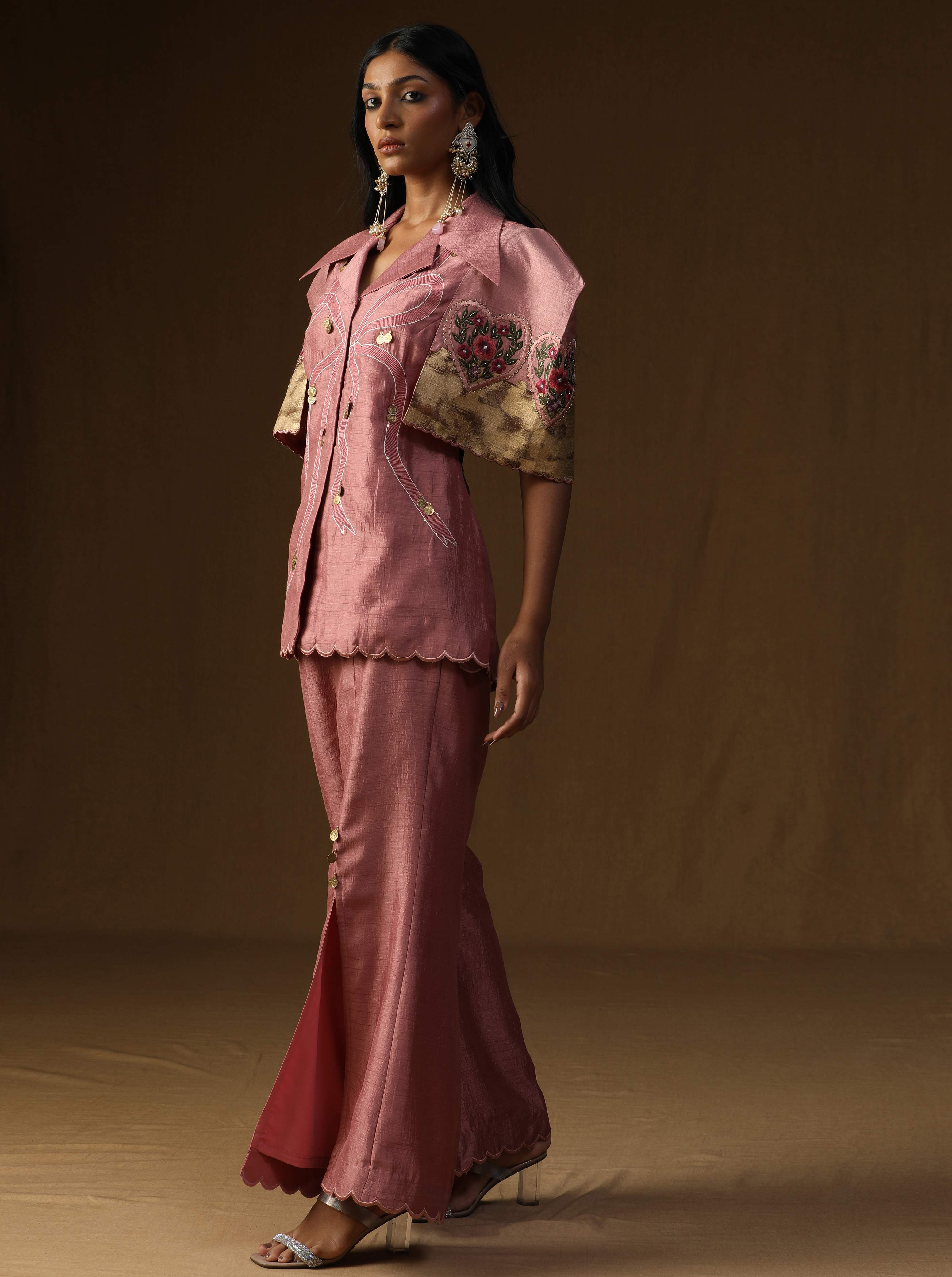 Chitra Gulab Noor � The Artisan Rooh Co-ord Set