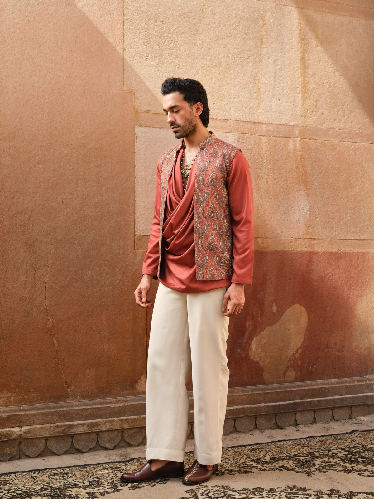 Kesar Garh Jacket Set