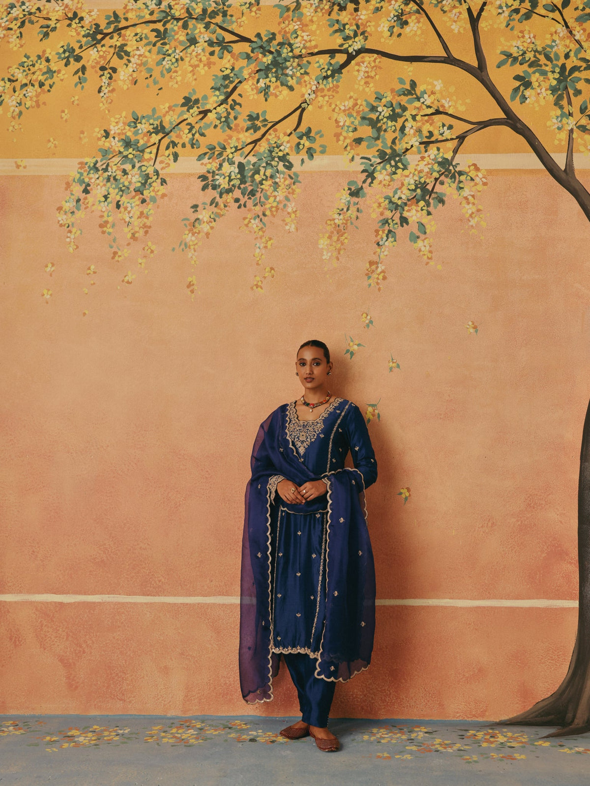 Neelam Nazakat Kurta Set