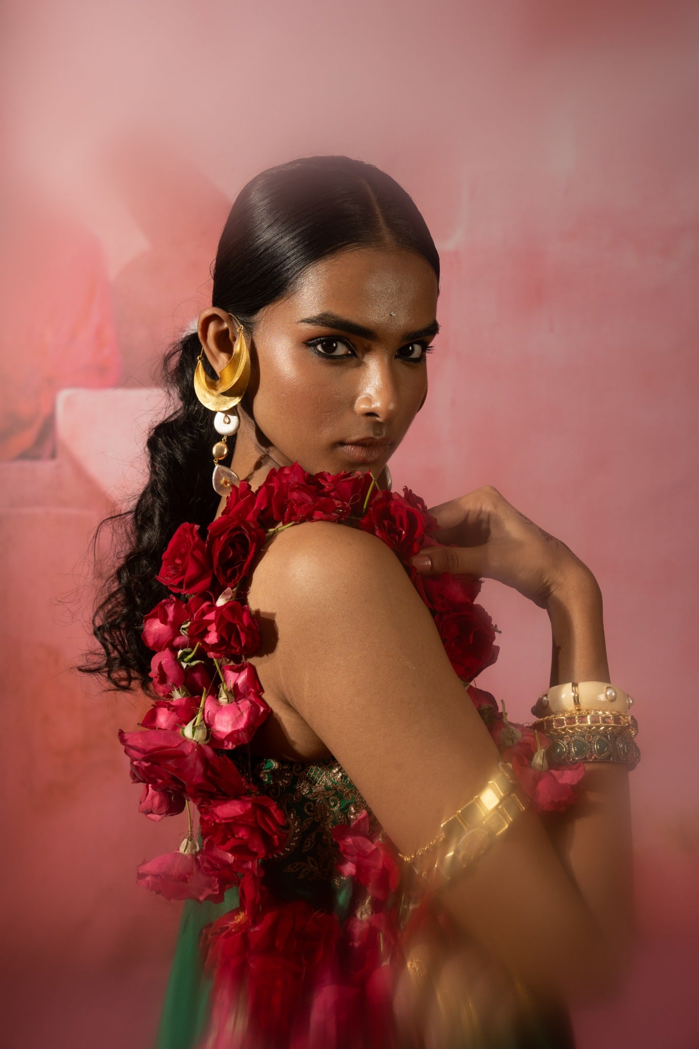 Kairi off shoulder sharara