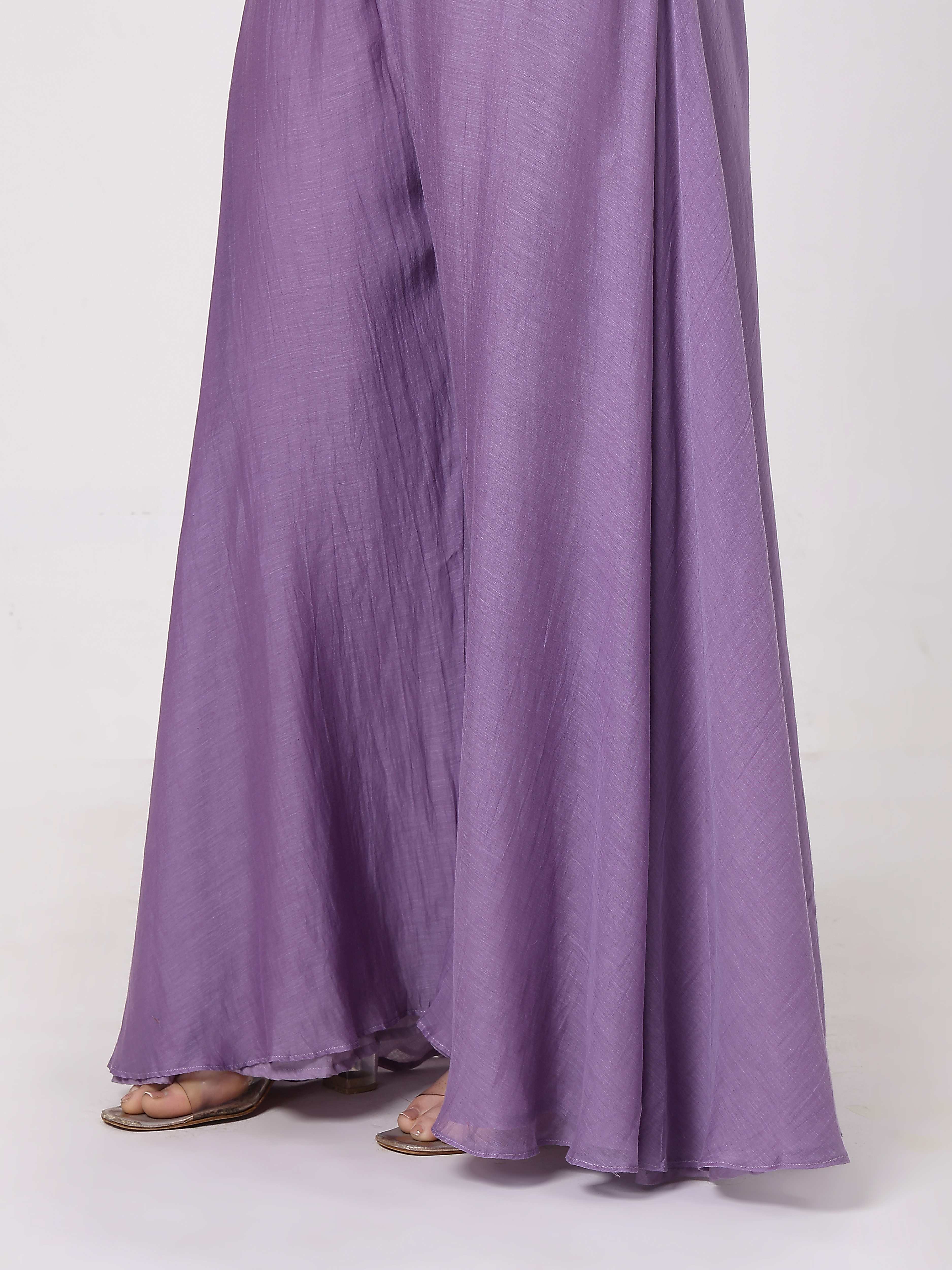 Lilac Sharara Set