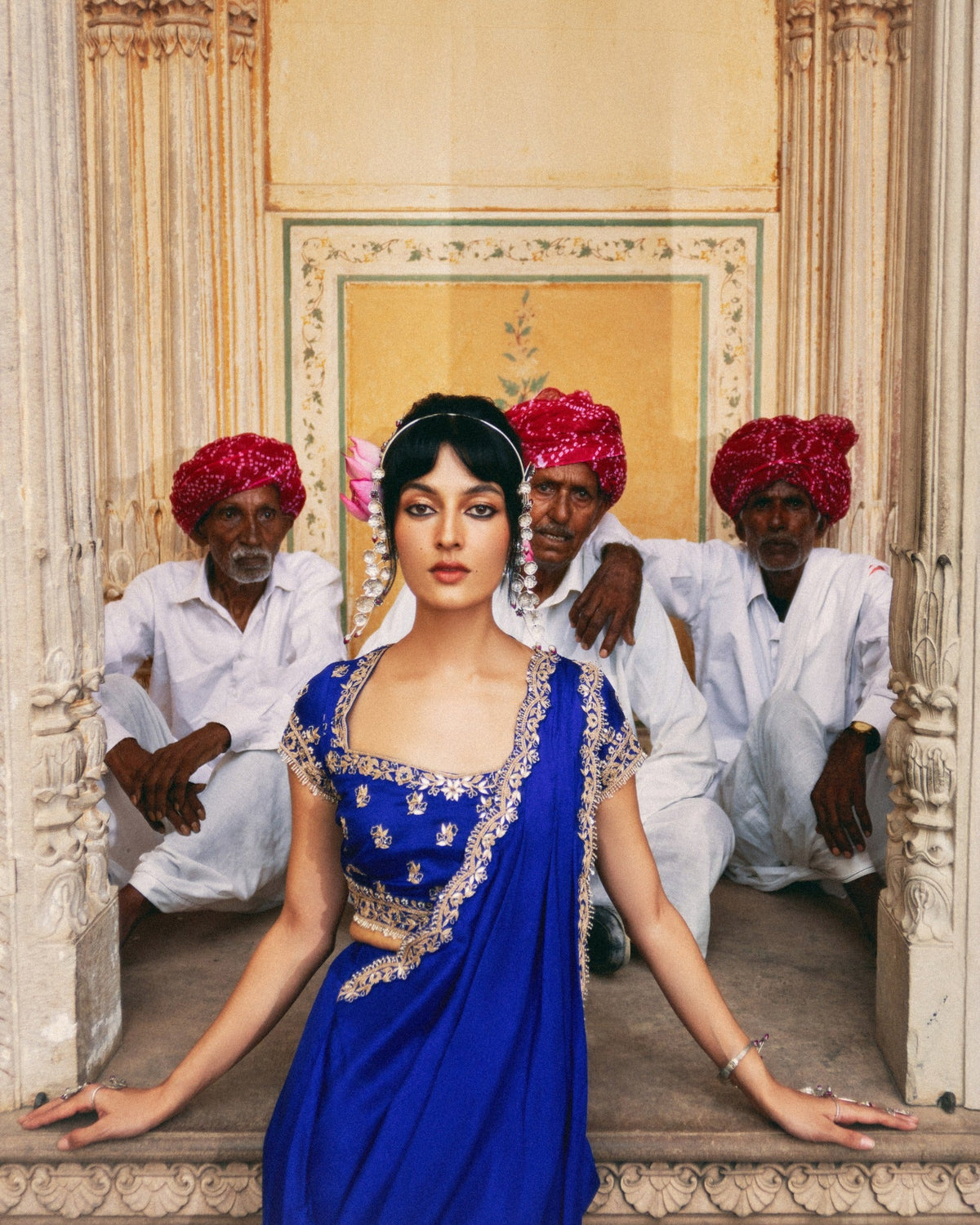 Touch me not saree