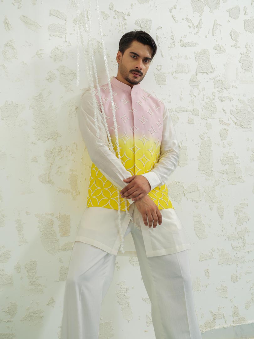 Pink Yellow Duo Bundi set