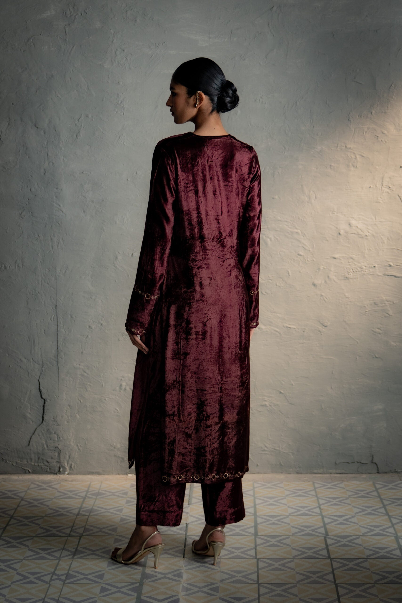 Maaya Brown Kurta Set