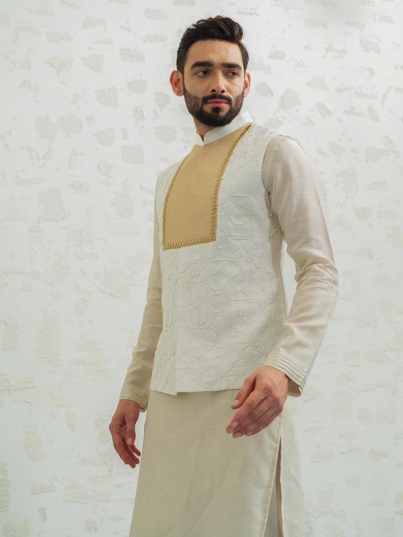 Ochre Patch Semicircle Bundi set