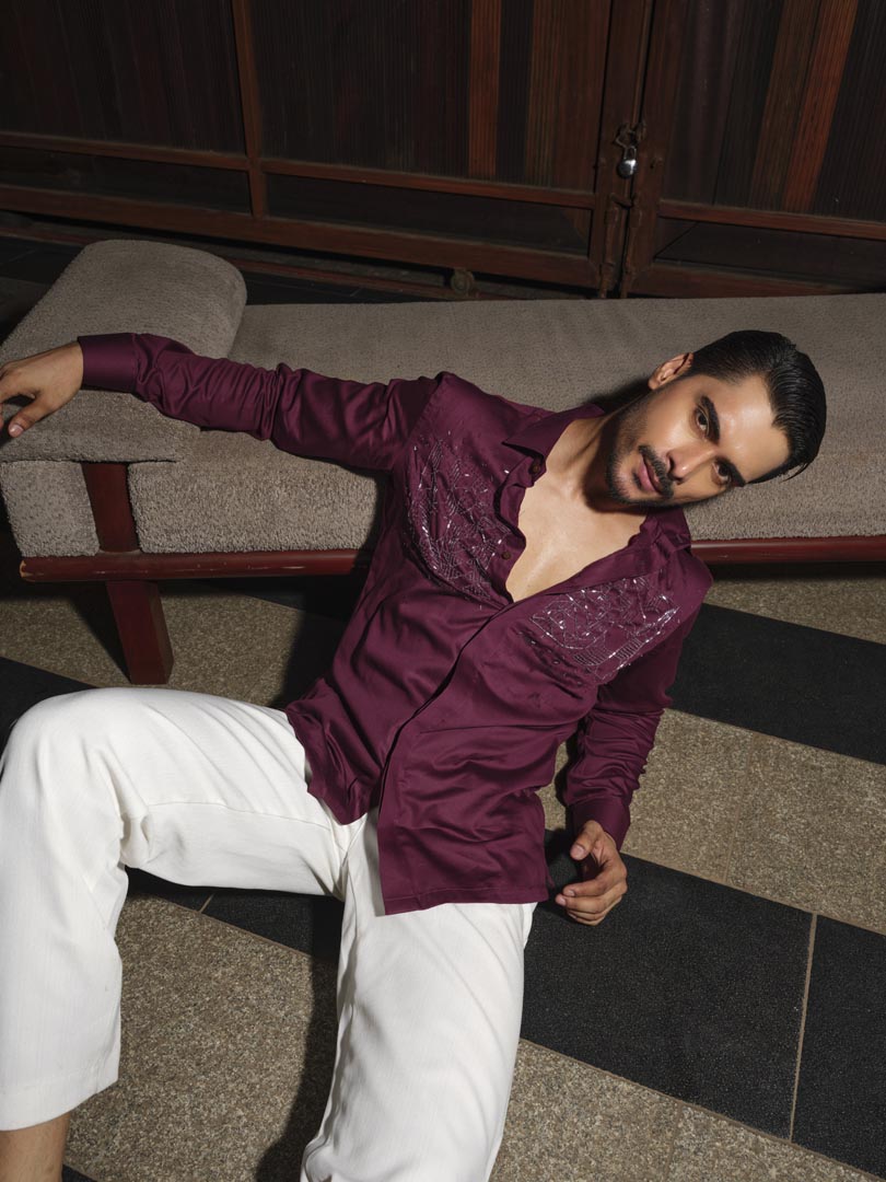 Wine Matrix Party Shirt