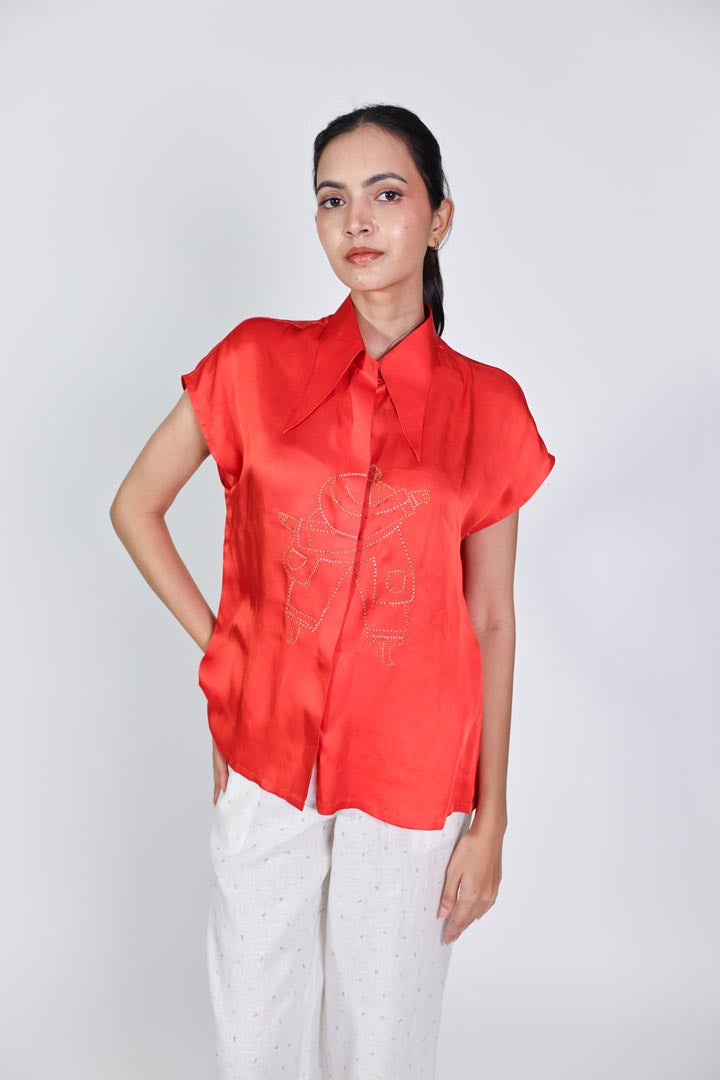 X marks the spot Blouse