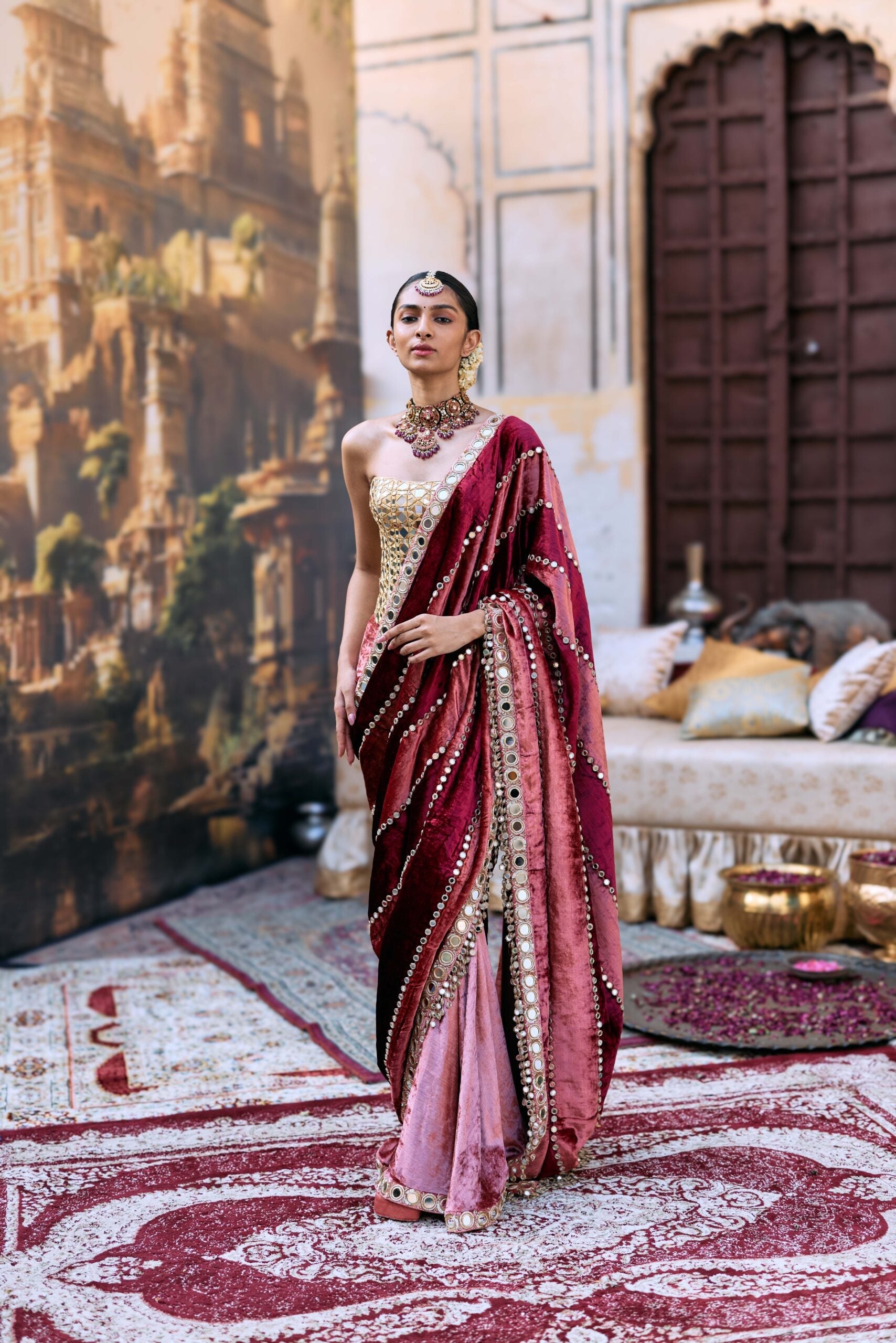 Tulika Saree Set