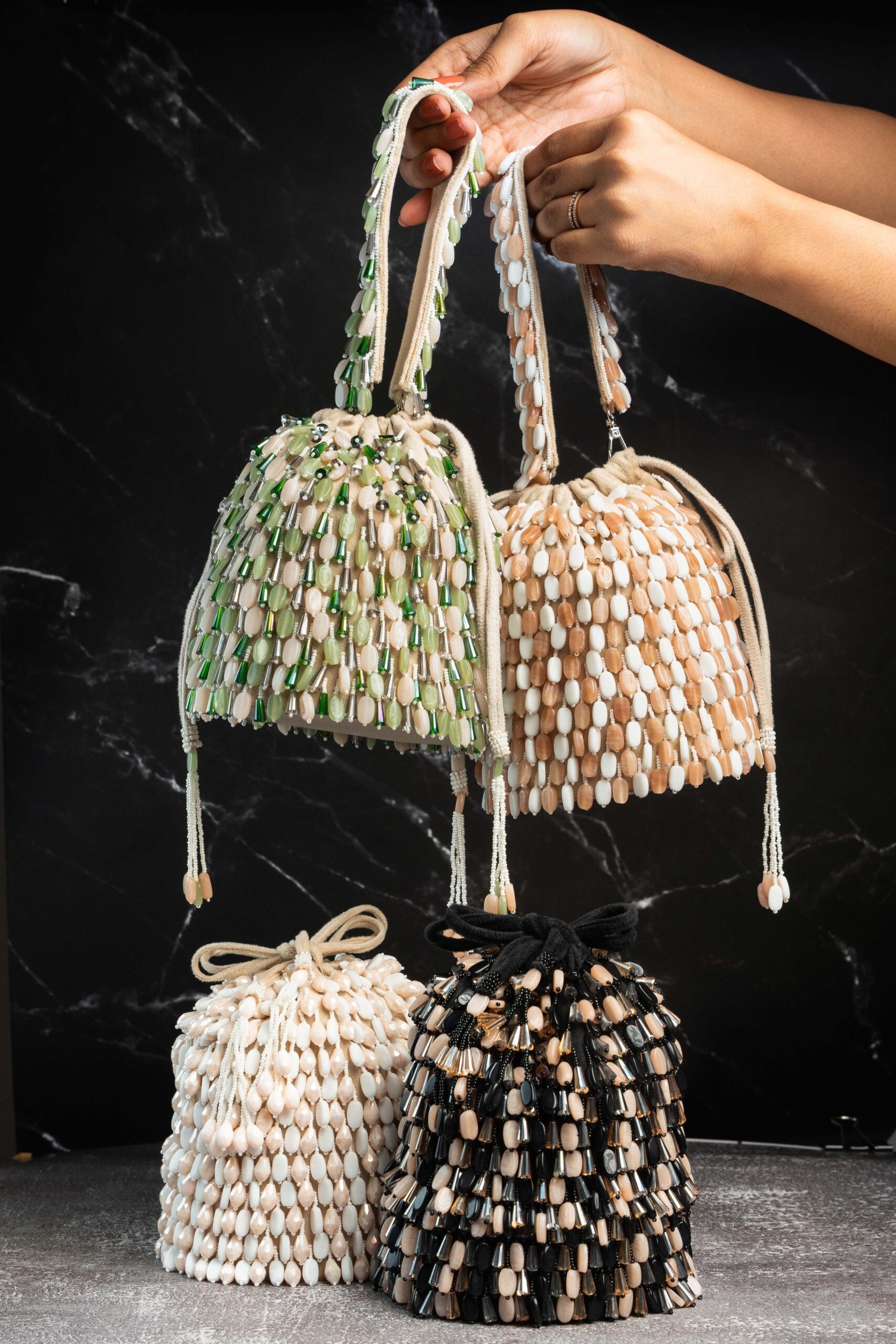 Serenity Gilt Drops Nautical Elegance