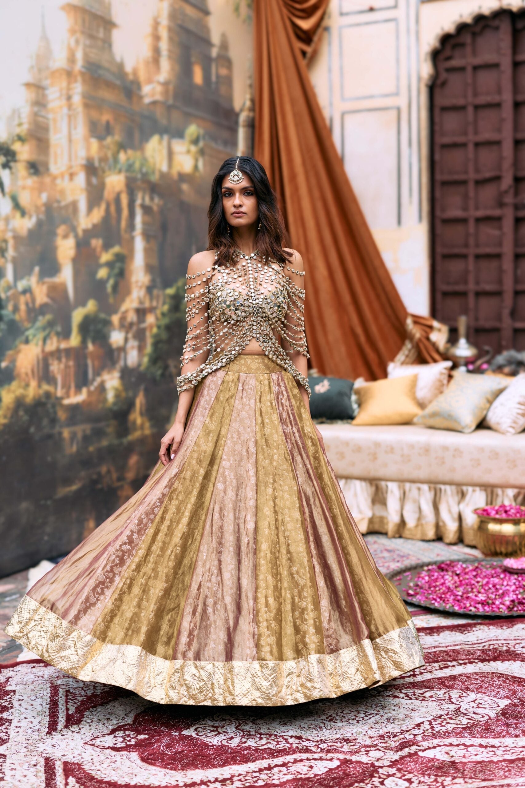 Pravarnika Lehenga Set-B