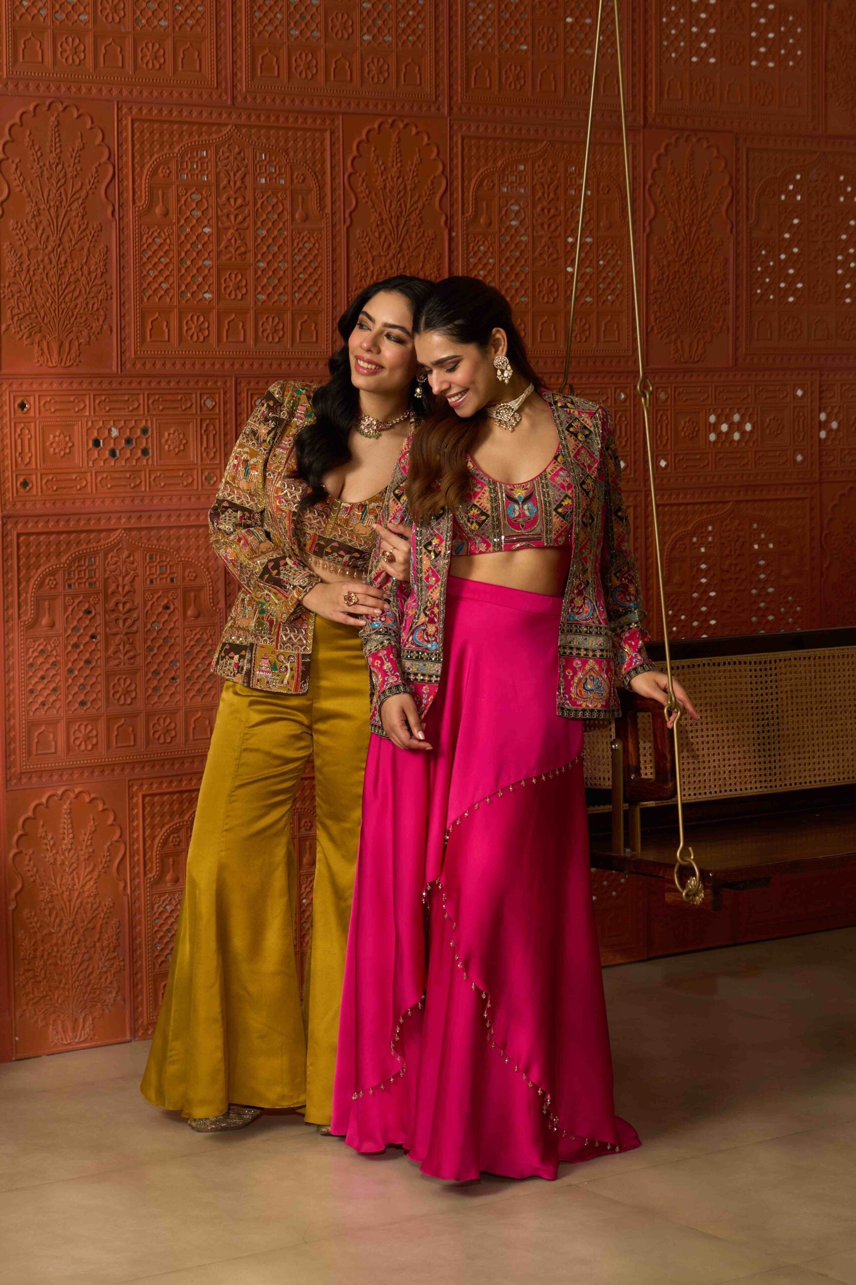 Saanjh Jacket Set
