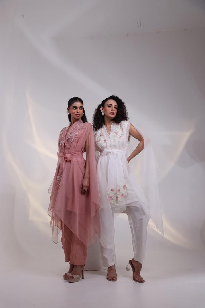 FLORAL NYRA AAD391WHITE