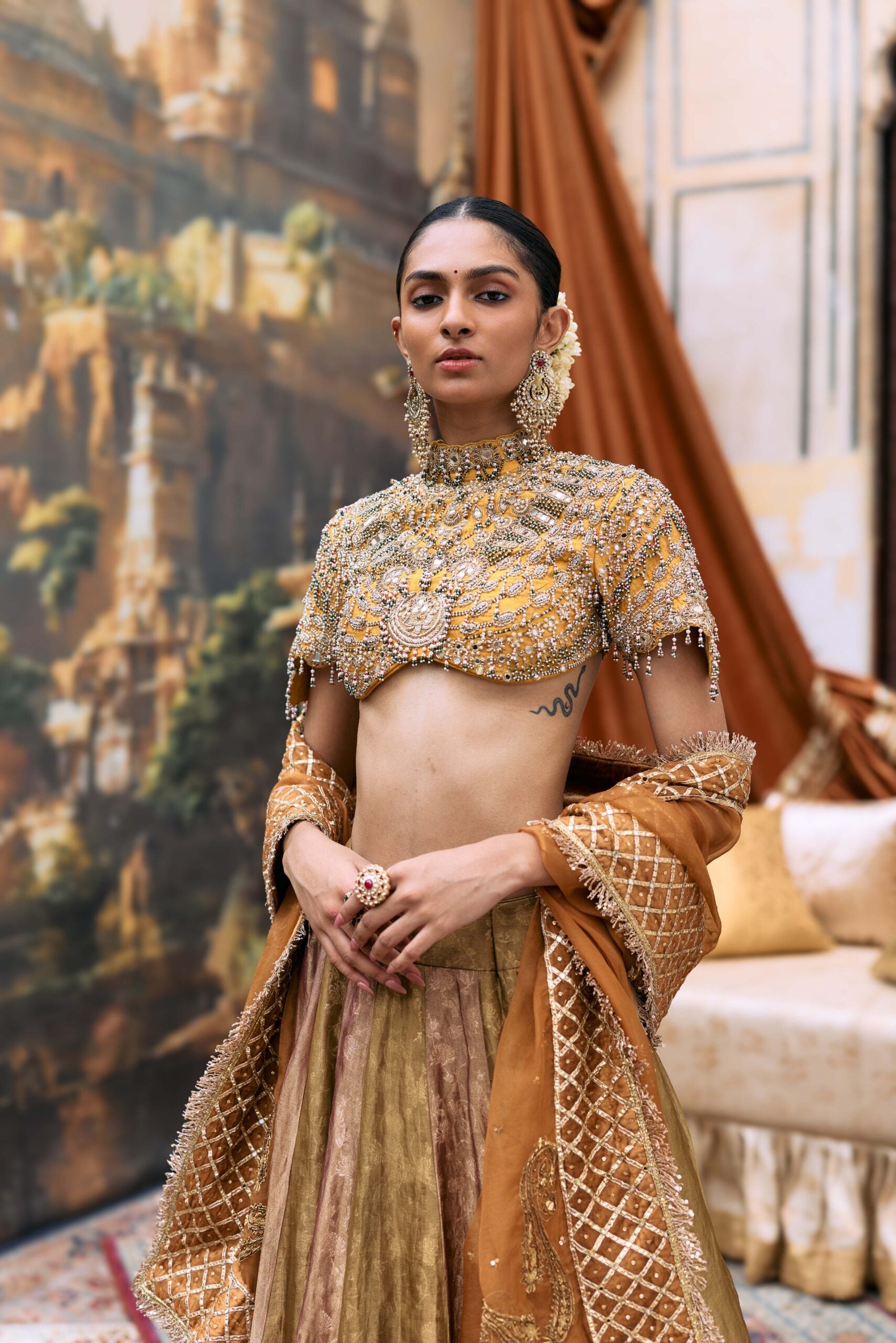 Pravarnika Lehenga Set-C