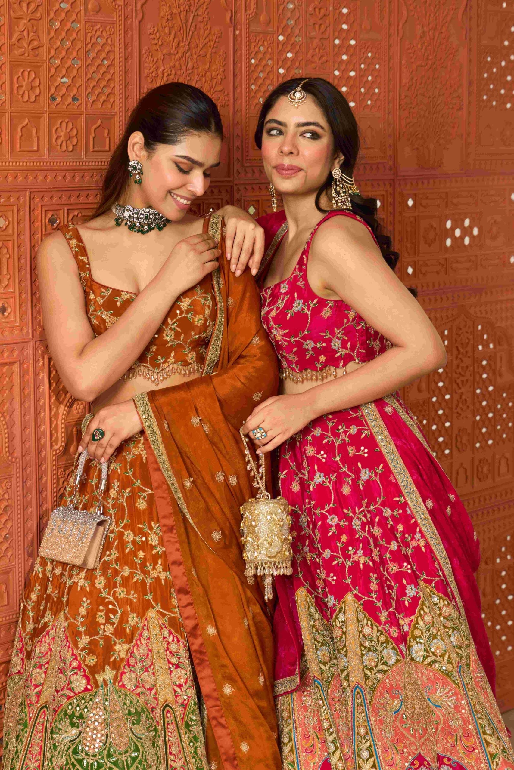 Sunehri Lehenga Set